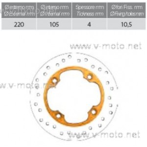 Спирачен диск Honda 125-150cc 4T