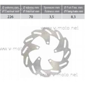 Спирачен диск Peugeot Jet Force 50cc Спирачен диск Peugeot Jet Force 50cc